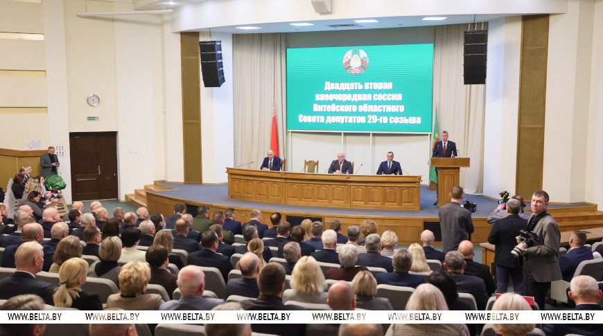 Аляксандра Рагожніка зацвердзілі на пасадзе старшыні Віцебскага аблвыканкама