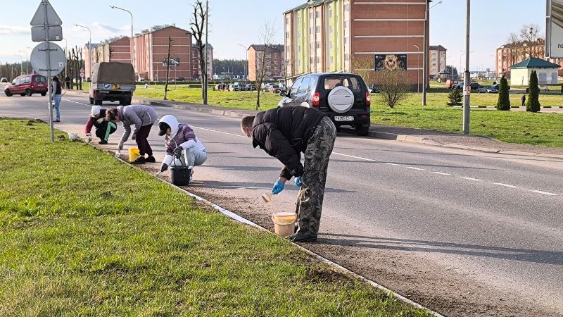Докшицкий район присоединился к республиканскому субботнику