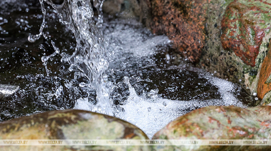 Як прыродны храм. Па ініцыятыве жыхароў Багушэўска добраўпарадкавалі крыніцу з крышталёва чыстай вадой