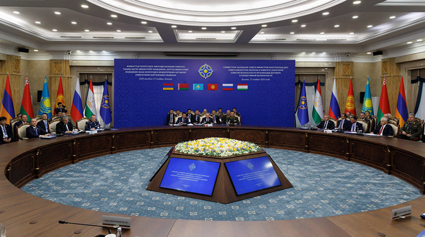 CSTO Foreign, Defense Ministers, Security Council Secretaries discuss military cooperation