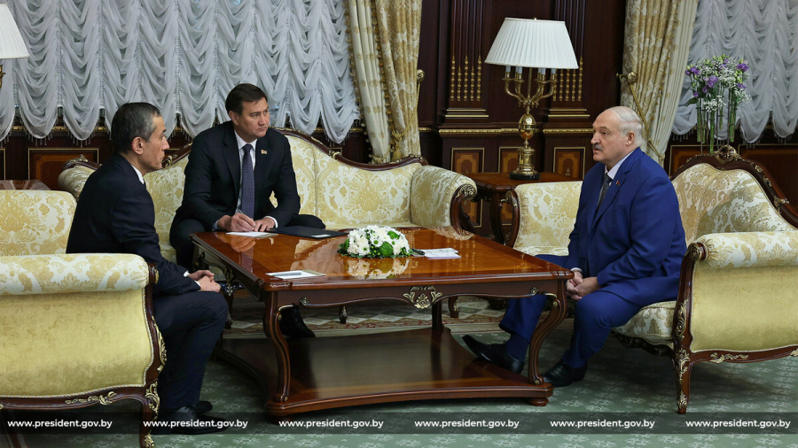 Встреча с послом Узбекистана в Беларуси Рахматуллой Назаровым