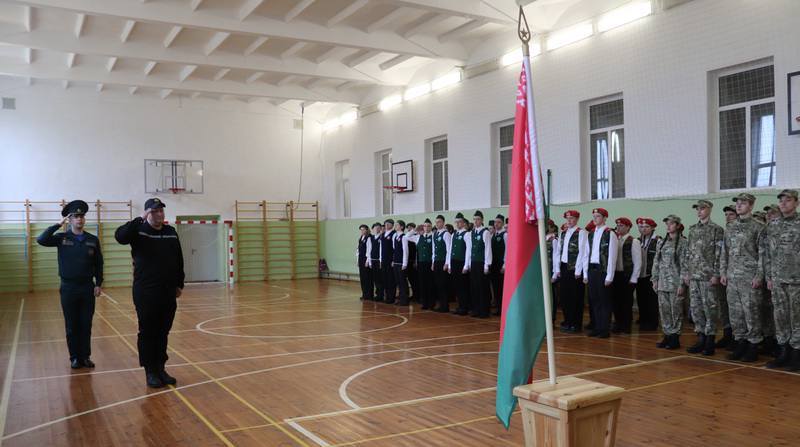 Слет клубов юных спасателей-пожарных Докшицкого района