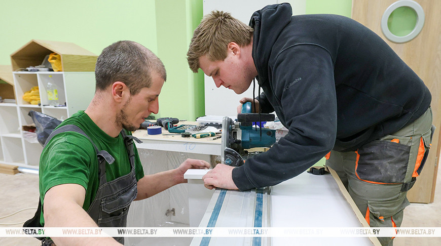 Экалагічны "Гарадок". У Віцебску завяршаецца будаўніцтва новага дзіцячага садка на 190 месцаў