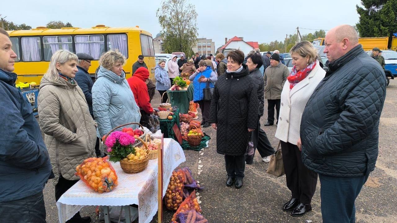 Сегодня в Докшицах проходит традиционная осенняя ярмарка