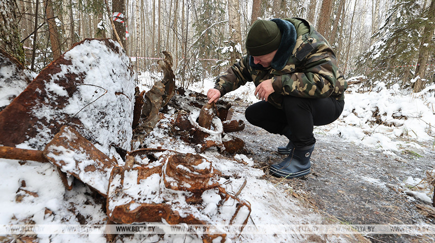 У Полацкім раёне знойдзены самалёт часоў Вялікай Айчыннай вайны