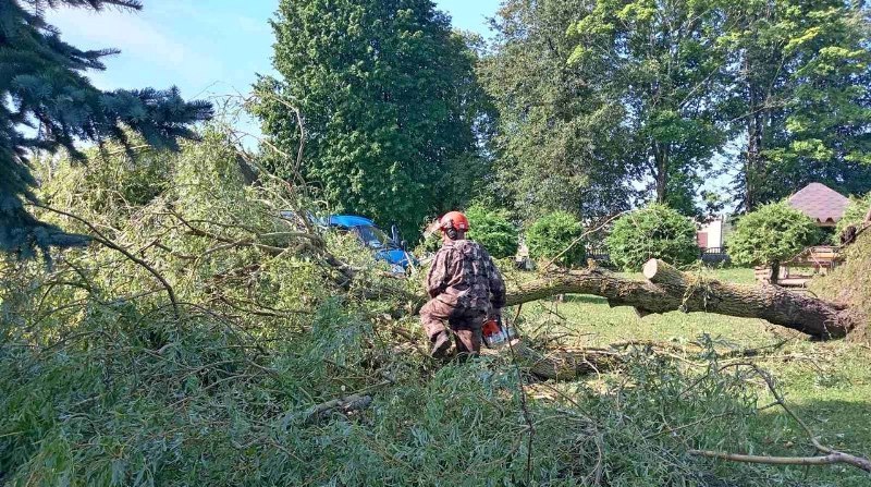 Докшыцкі раён ухіляе наступствы непагадзі